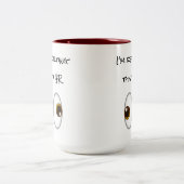 Ich melde das der HR-Tasse Zweifarbige Tasse (Mittel)