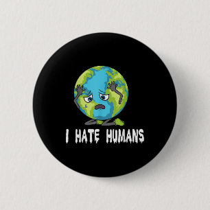 Ich Menschen Umwelt Erde Planet Umgebung Button
