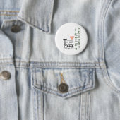 Ich messe mein Leben in den Kaffeelöffeln Button (Beispiel)