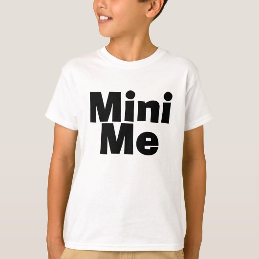 Ich/Mini-Ich-Matching Vater/Sohn Mutter/Tochter T-Shirt (Vorderseite)