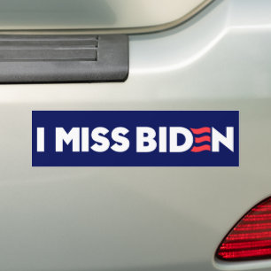 Ich Miss Biden Anti-Trump Autoaufkleber