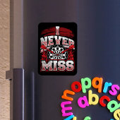 Ich Miss nie - Dart Player Magnet