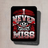 Ich Miss nie - Dart Player Magnet