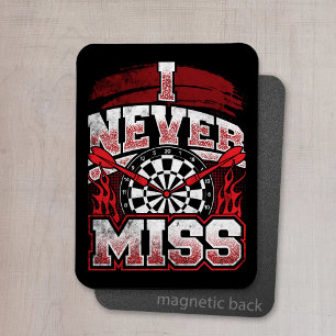 Ich Miss nie - Dart Player Magnet