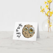 ICH MISSE DICH Kekswitz Karte (Gelbe Blume)