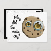 ICH MISSE DICH Kekswitz Postkarte (Vorne/Hinten)