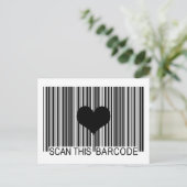 ICH MISSE DICH VERSTÄNDLICH POSTKARTE (Stehend Vorderseite)