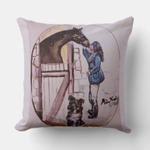 Ich mit Baby Racehorse Mare Jamie