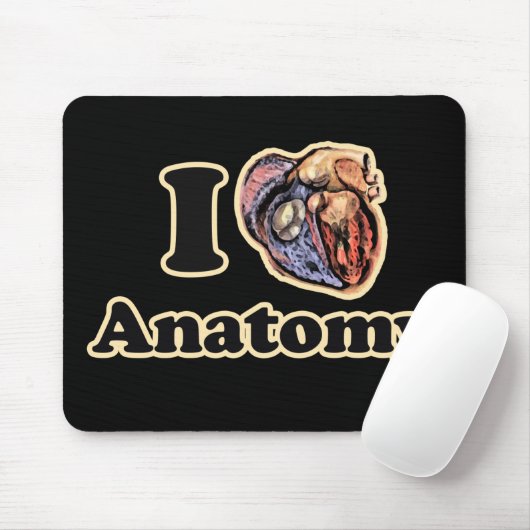 Ich möchte Anatomie Science Super Geek Teacher Mousepad (Mit Mouse)