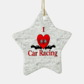 Ich möchte Auto fahren Keramik Ornament (Rechts)