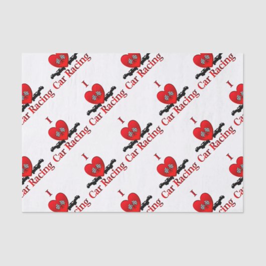 Ich möchte Auto fahren Seidenpapier (Vorderseite)