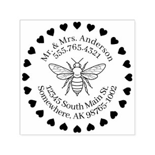 Ich möchte Bienen persönlich kontaktieren Permastempel