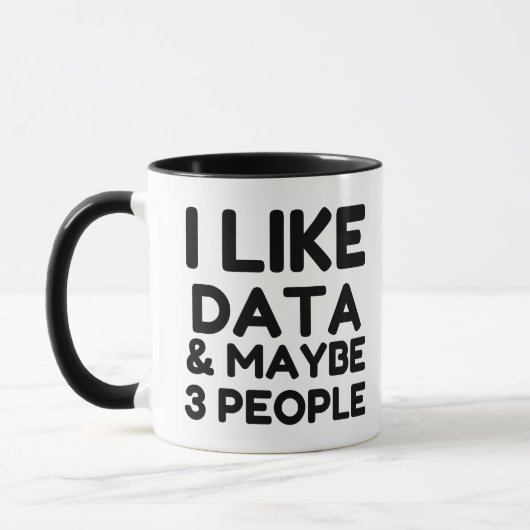 ICH MÖCHTE DATEN UND VIELLEICHT 3 PERSONEN TASSE (Links)