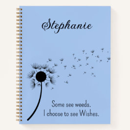 Ich möchte den Wunsch nach Leuchte im Wind sehen Notizblock