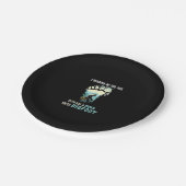 Ich möchte derjenige sein, der ein Bier mit Bigfoo Pappteller (Schrägansicht)