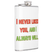 Ich mochte dich nie flachmann (Rechts)