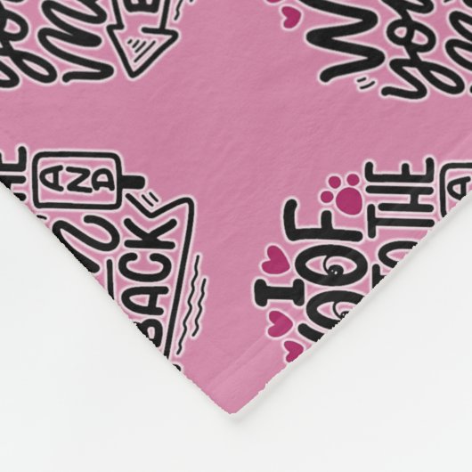 Ich möchte dich zum Mond und zurück Fleecedecke (Ecke)