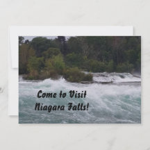 Ich möchte die Niagarafälle besuchen!