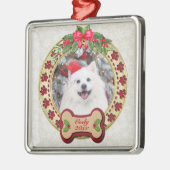 Ich möchte dir ein fröhliches Personalisiertes Hun Ornament Aus Metall (Links)