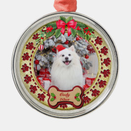 Ich möchte dir ein fröhliches Personalisiertes Hun Ornament Aus Metall