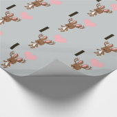 Ich möchte Jackalope Geschenkpapier (Ecke)