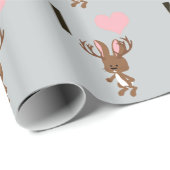 Ich möchte Jackalope Geschenkpapier (Rolleneckpunkt)