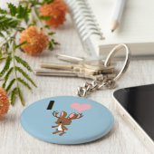 Ich möchte Jackalope Schlüsselanhänger (Seite)