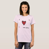 Ich möchte Jane Austen T-Shirt (Vorne ganz)