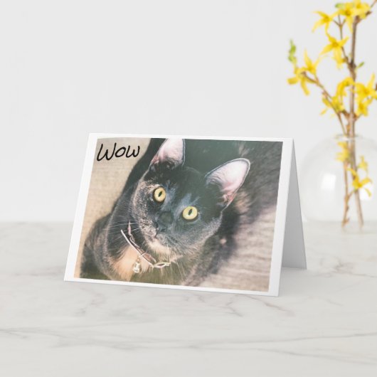 ICH MÖCHTE JEDERZEIT, WENN ICH AN "DICH" DENKE, "P KARTE (Gelbe Blume)