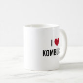 Ich möchte Kombucha (fermentierter Tee), ein Gesch Kaffeetasse (VorderseiteRechts)