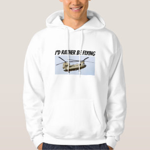 Ich möchte lieber Chinook-Hubschrauber fliegen, Hoodie