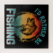 Ich möchte lieber ein Fischgeschenk sein Puzzle (Horizontal)