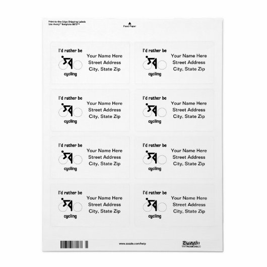 Ich möchte lieber Fahrrad fahren (Vorne)