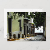 Ich möchte lieber reisen postkarte (Vorne/Hinten)