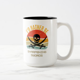 Ich möchte lieber Schwerter 15oz Keramik Tasse sch