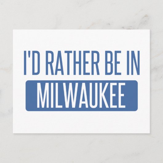 Ich möchte lieber sein postkarte (Vorderseite)