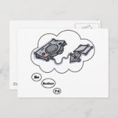 Ich möchte lieber Videospiele 2 spielen Postkarte (Vorne/Hinten)