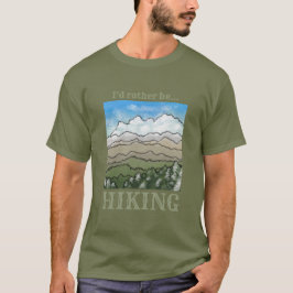 Ich möchte lieber WANDERN T - Shirt