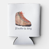 Ich möchte lieber Watercolor wandern Dosenkühler (Vorderseite)