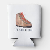 Ich möchte lieber Watercolor wandern Dosenkühler (Rückseite)