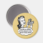 Ich möchte mich bedanken magnet (Vorderseite/Rückseite)