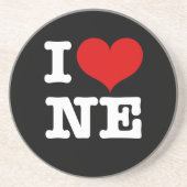 Ich möchte Nordost Sandstein Untersetzer (Vorne)