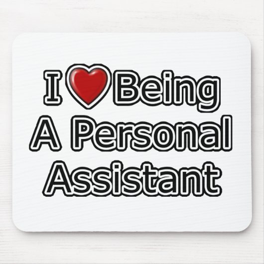 Ich möchte Persönlicher Assistent werden Mousepad (Vorne)
