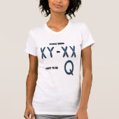 Ich möchte Q-T - Shirt werden (Vorderseite)