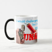 Ich möchte Sie zu einem Kampf der WITS herausforde Verwandlungstasse (Links)