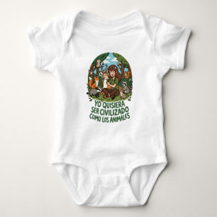 Ich möchte zivilisiert sein 2 baby strampler