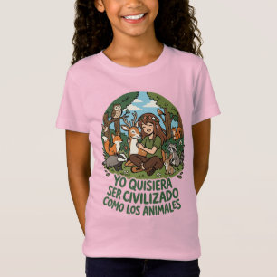 Ich möchte zivilisiert sein 2 T-Shirt