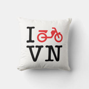 Ich motorrad Vietnam Kissen