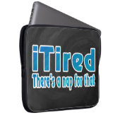 Ich müde Es gibt ein Nickerchen dafür Laptopschutzhülle (Vorne Rechts)