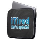 Ich müde Es gibt ein Nickerchen dafür Laptopschutzhülle (Vorderseite Links)